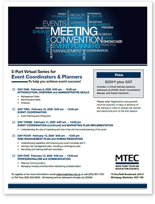 5-Part Virtual Event Planning Series Flysheet